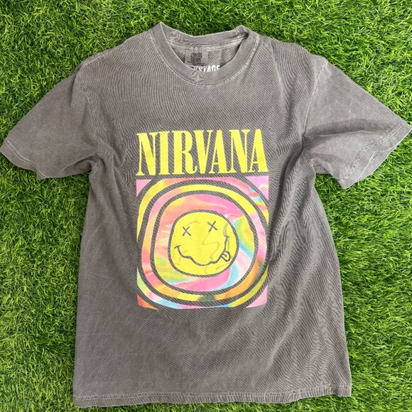 Nirvana Band Tee Comfort Colors - Picture 2 of 3